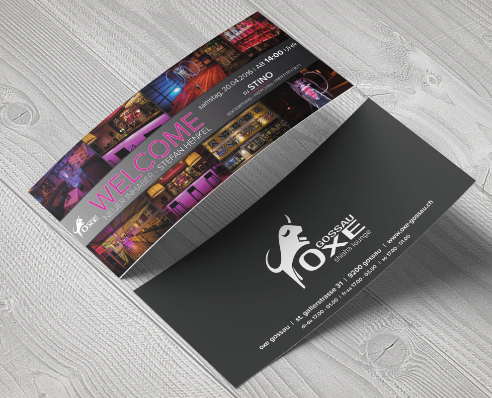 Flyer Und Falzflyer Design Druck Aufmerksamkeitsstarke Botschaften