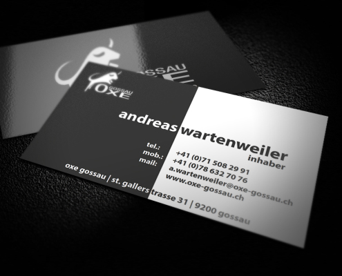 Visitenkarten Design & Print Media Consulting GmbH